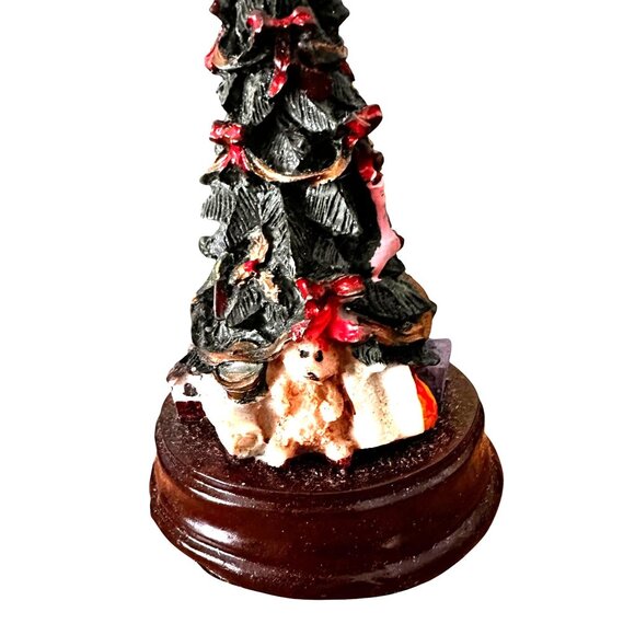 VTG Gift Collection Holiday Figurine Christmas Tree New Puppy Deer Teddy Bear - Picture 9 of 12